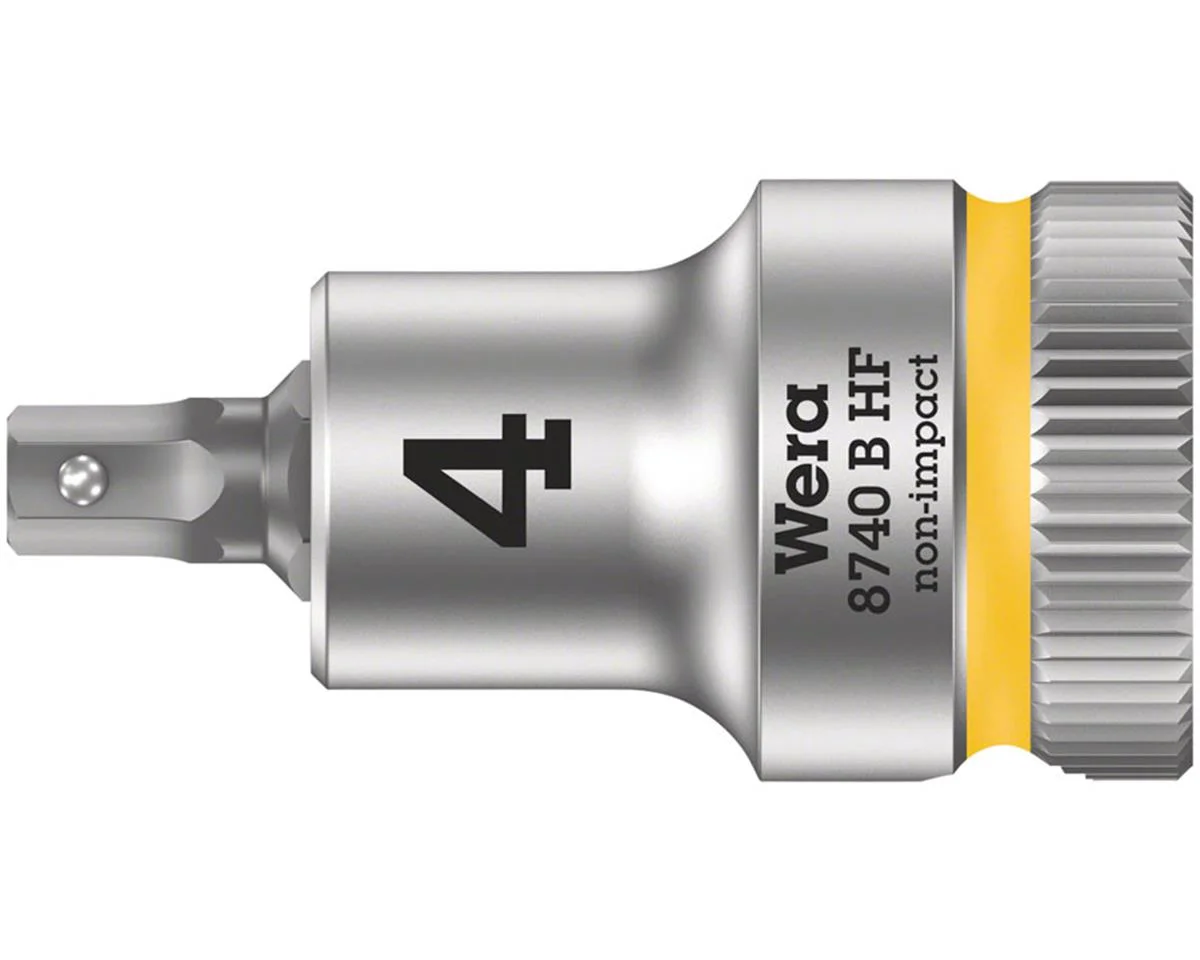 Wera 8740 B HF Bit (3/8" Socket) (35mm) (4mm)